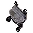 Front, Driver and Passenger Side Fog Lights, With Bulb(s), LED