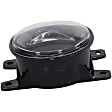Front, Driver and Passenger Side LED Fog Light, With bulb(s)