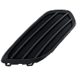 Fog Light Cover - Front, Driver and Passenger Side, Textured Black