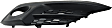 2017 Honda Civic - Driver and Passenger Side Fog Light Trim, 2-Door, For Models Without Adaptive Cruise Control, Primed, Coupe