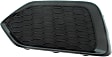 Fog Light Cover - Front, Driver and Passenger Side, Black, Hatchback, Without Adaptive Cruise Control
