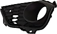 2022 Honda Pilot - Driver and Passenger Side Fog Light Trim, For Models with Parking Aid Sensor, Black