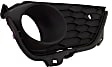 2022 Honda Pilot - Driver and Passenger Side Fog Light Trim, For Models with Parking Aid Sensor, Black