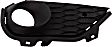 2022 Honda Pilot - Driver and Passenger Side Fog Light Trim, For Models with Parking Aid Sensor, Black