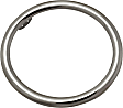 Fog Light Cover - Front, Driver and Passenger Side, Chrome