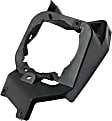 Front, Driver and Passenger Side Fog Light Brackets, Textured Black