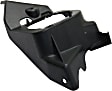 Front, Driver and Passenger Side Fog Light Brackets, Textured Black
