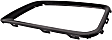 Driver and Passenger Side Headlight Bezel, Black