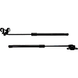 Driver and Passenger Side Hood Lift Support, Hatchback, Hood Stay