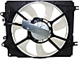 Radiator and A/C Condenser Fan - Driver and Passenger Side