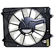 OE Replacement Radiator Fan Driver and Passenger Side, 3.5L, 6Cyl, Single fan