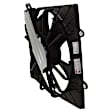 OE Replacement Radiator and A/C Condenser Fan Driver and Passenger Side, Single fan
