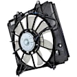 2009 Honda Fit - Radiator and A/C Condenser Fan Driver and Passenger Side, 1.5L 4Cyl, Automatic Transmission, Single fan