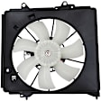 2009 Honda Fit - Radiator and A/C Condenser Fan Driver and Passenger Side, 1.5L 4Cyl, Automatic Transmission, Single fan