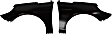 2018-2019 Hyundai Sonata - Front, Driver and Passenger Side Fenders, CAPA CERTIFIED