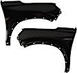 Front, Driver and Passenger Side Fenders