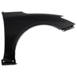Front, Driver and Passenger Side Fenders, For Models with Wheel Opening Molding
