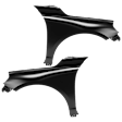Front, Driver and Passenger Side Fenders, CAPA CERTIFIED