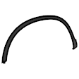 Fender Flares - Front, Driver and Passenger Side, Textured Black, CAPA CERTIFIED