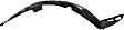 2017 Hyundai Elantra GT - Front, Driver and Passenger Side Fender Liner
