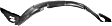 2017 Hyundai Elantra GT - Front, Driver and Passenger Side Fender Liner