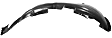 Front, Driver and Passenger Side, Fender Liner, Korea Built Vehicle