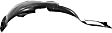 Front, Driver and Passenger Side, Fender Liner, USA Built Vehicle