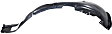 Front, Driver and Passenger Side, Fender Liner, USA Built Vehicle