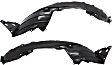 Front, Driver and Passenger Side Fender Liners