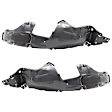 Front, Driver and Passenger Side, Fender Liner, Manual Transmission, CAPA CERTIFIED