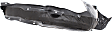 Front, Driver and Passenger Side, Fender Liner, 2-Door, Coupe