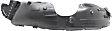 Front, Driver and Passenger Side, Fender Liner