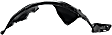 Hatchback Front, Driver and Passenger Side Fender Liner