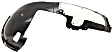 Front, Driver and Passenger Side, Fender Liner, Korea Built Vehicle