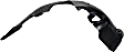 Front, Driver and Passenger Side, Fender Liner