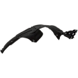 Front, Driver and Passenger Side, Fender Liner