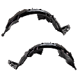 Front, Driver and Passenger Side, Fender Liner