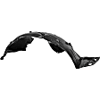 Front, Driver and Passenger Side, Fender Liner, Sedan, Japan Built Vehicle