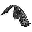 Front, Driver and Passenger Side Fender Liners, Hatchback