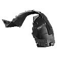 Front, Driver and Passenger Side Fender Liners, Hatchback