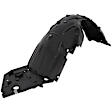 Front, Driver and Passenger Side Fender Liners, Plastic, with Insulation Foam, Canada Built Vehicle