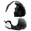 2022-2023 Hyundai Kona - Front, Driver and Passenger Side Fender Liners, with Insulation Foam