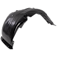 Sedan Front, Driver and Passenger Side Fender Liner