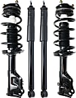 2009 Honda Civic - Front and Rear, Driver and Passenger Side Shock and Fully Loaded Strut, Coupe