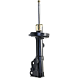 Front and Rear, Driver and Passenger Side Shock and Fully Loaded Strut, Sedan