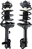 Front, Driver and Passenger Side Fully Loaded Strut, FWD