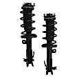 Front, Driver and Passenger Side Fully Loaded Strut, Coupe
