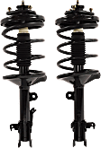 Front, Driver and Passenger Side Fully Loaded Strut, FWD