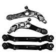 Front and Rear, Driver and Passenger Side, Upper and Lower Control Arms