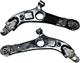 Front, Driver and Passenger Side, Lower Control Arms